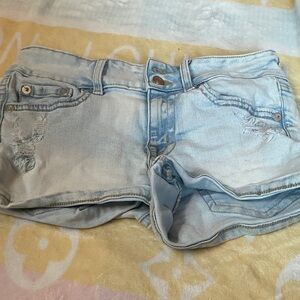 Aeropostale Light Wash Jean Shorts